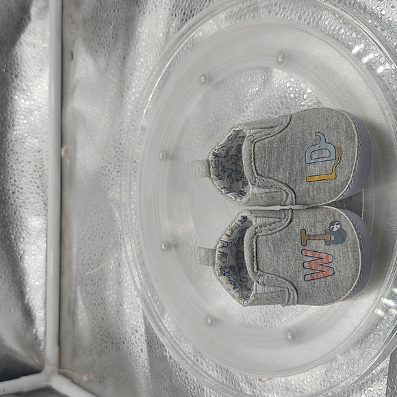 E Child Of Mine Little Kid Shoes Gray And White - Picture 5 of 7